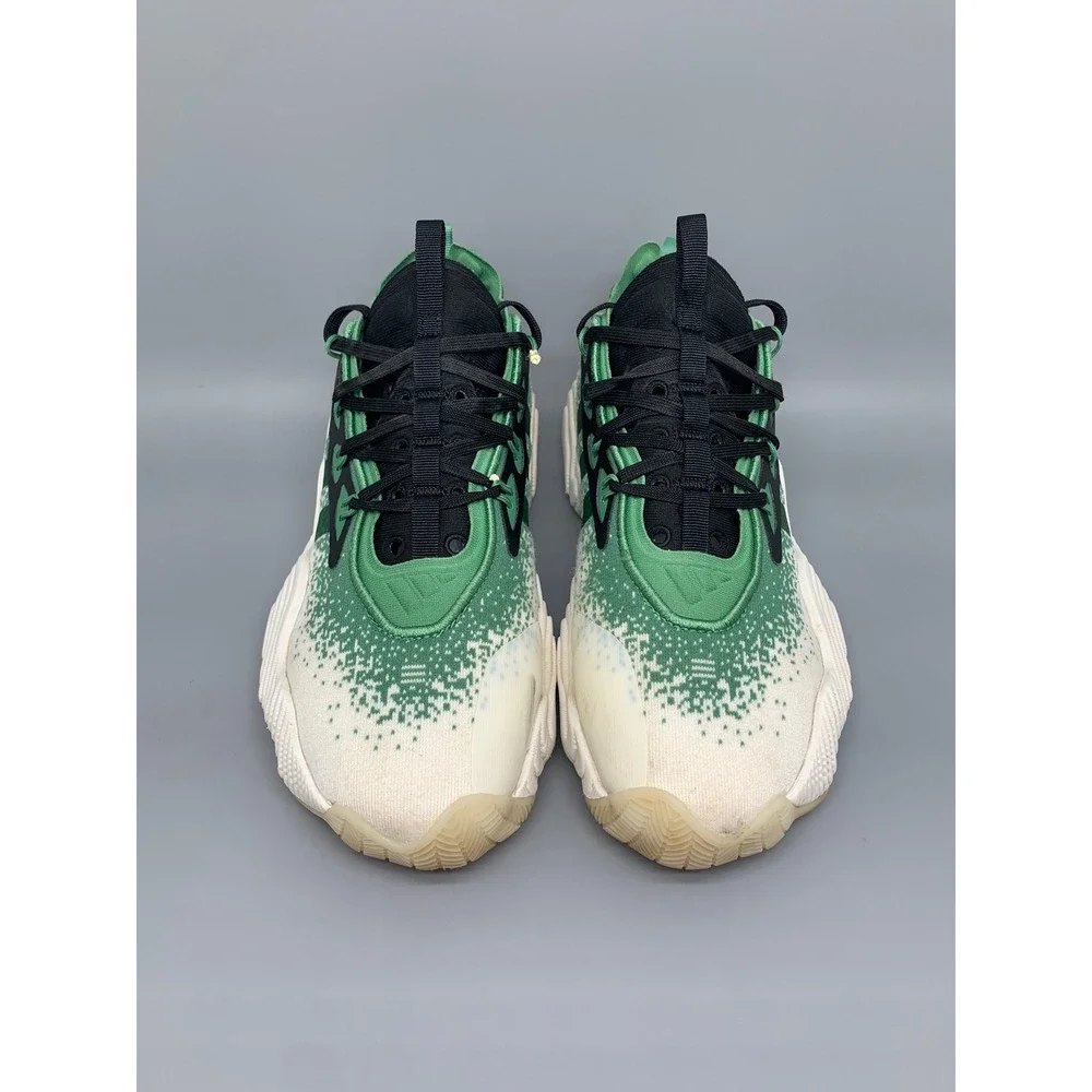 Adidas Trae Young 3 Green White Basketball Shoes IE7883 Men's Sz 6